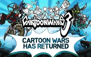 Cartoon Wars 3 MOD APK 2023 (Unlimited Money & Gold) 4