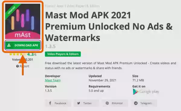 Download Mast Mod APK