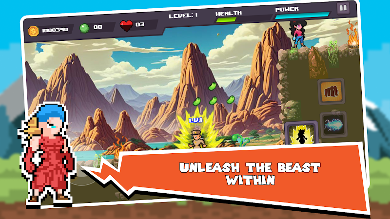 Power Warriors Z: Dragon Hero screenshot 2