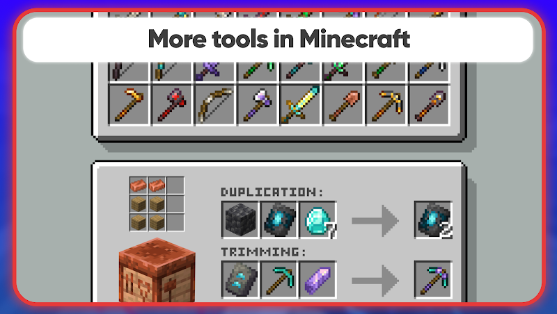 More Tools Mod Minecraft PE screenshot